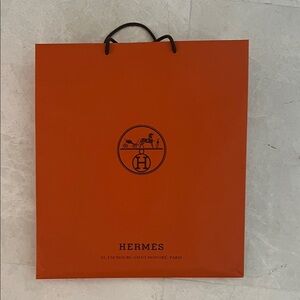 Orange Shopping Bag